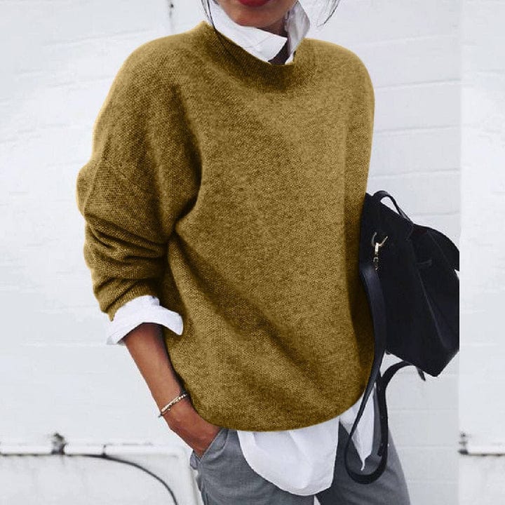Pullover Met Gelaagde Stijl En Moderne Look Voor Dames