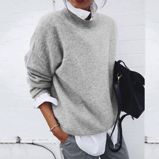 Pullover Met Gelaagde Stijl En Moderne Look Voor Dames