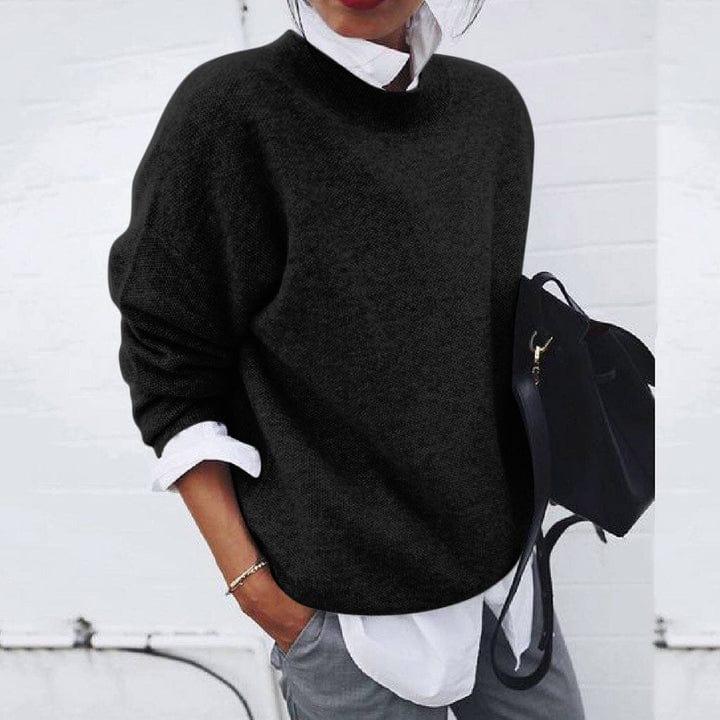 Pullover Met Gelaagde Stijl En Moderne Look Voor Dames