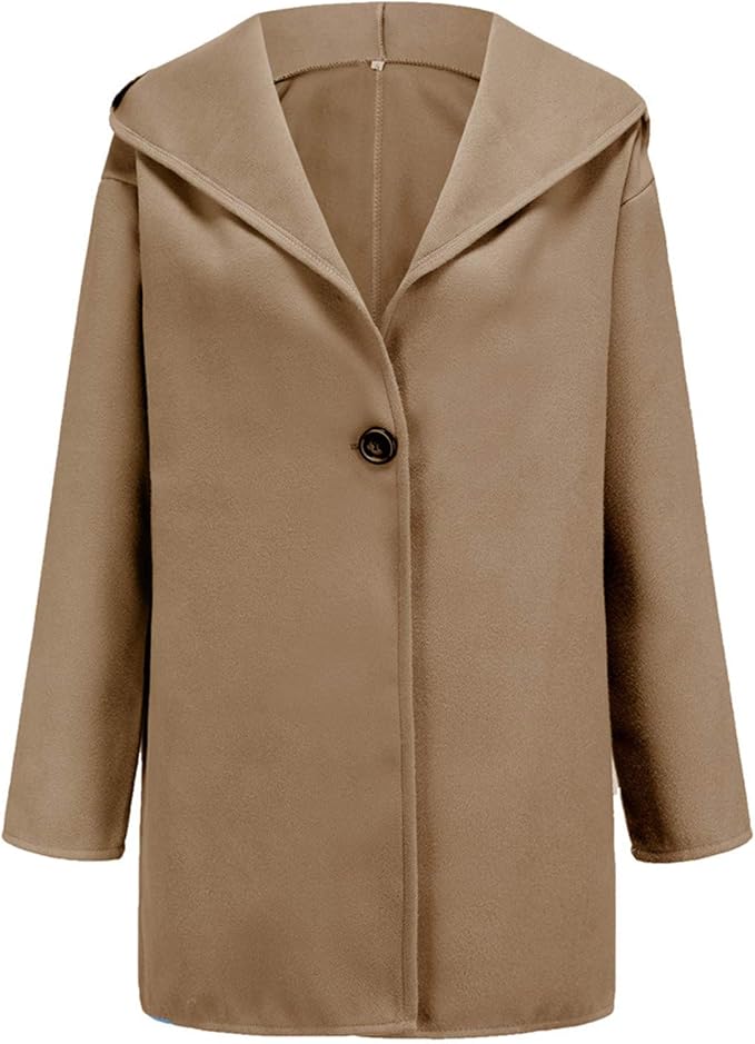 Elegante Blazer Met Brede Kraag Voor Dames