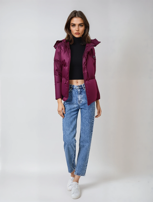 Oversized Winter Pufferjas voor Dames Warme Stijl