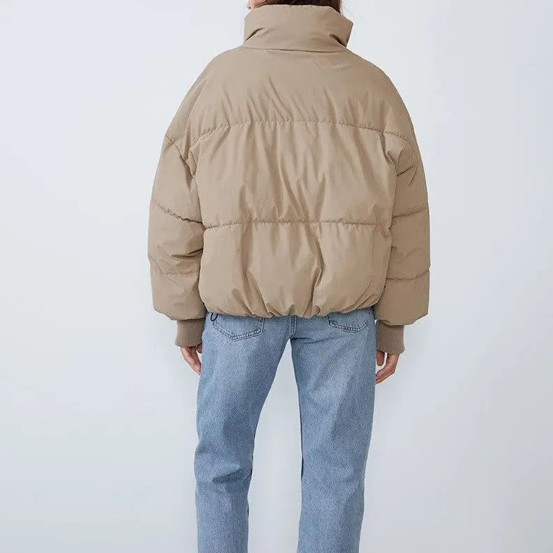 Oversized Winter Pufferjack Trendy Gezellige Stijl Dames