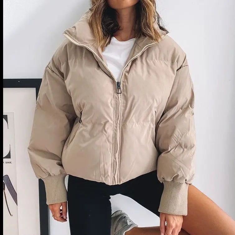 Oversized Winter Pufferjack Trendy Gezellige Stijl Dames