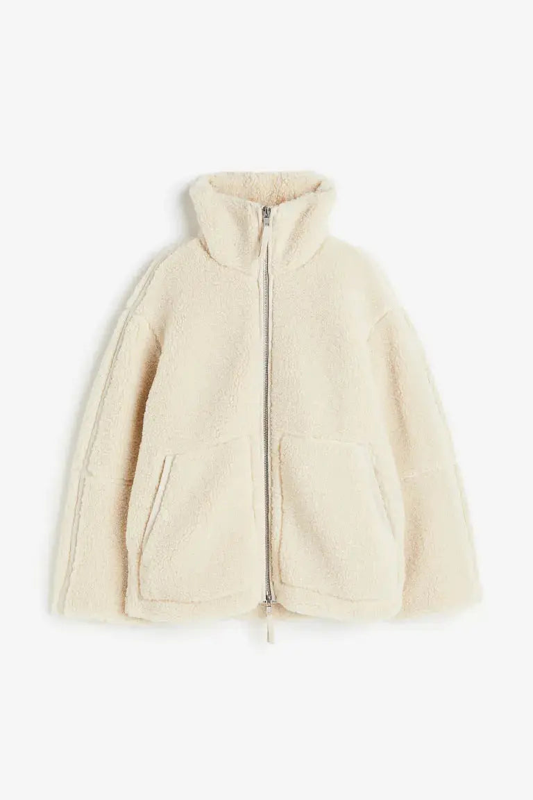 Oversized Winterjack Gezellige Teddy Stijl Dames