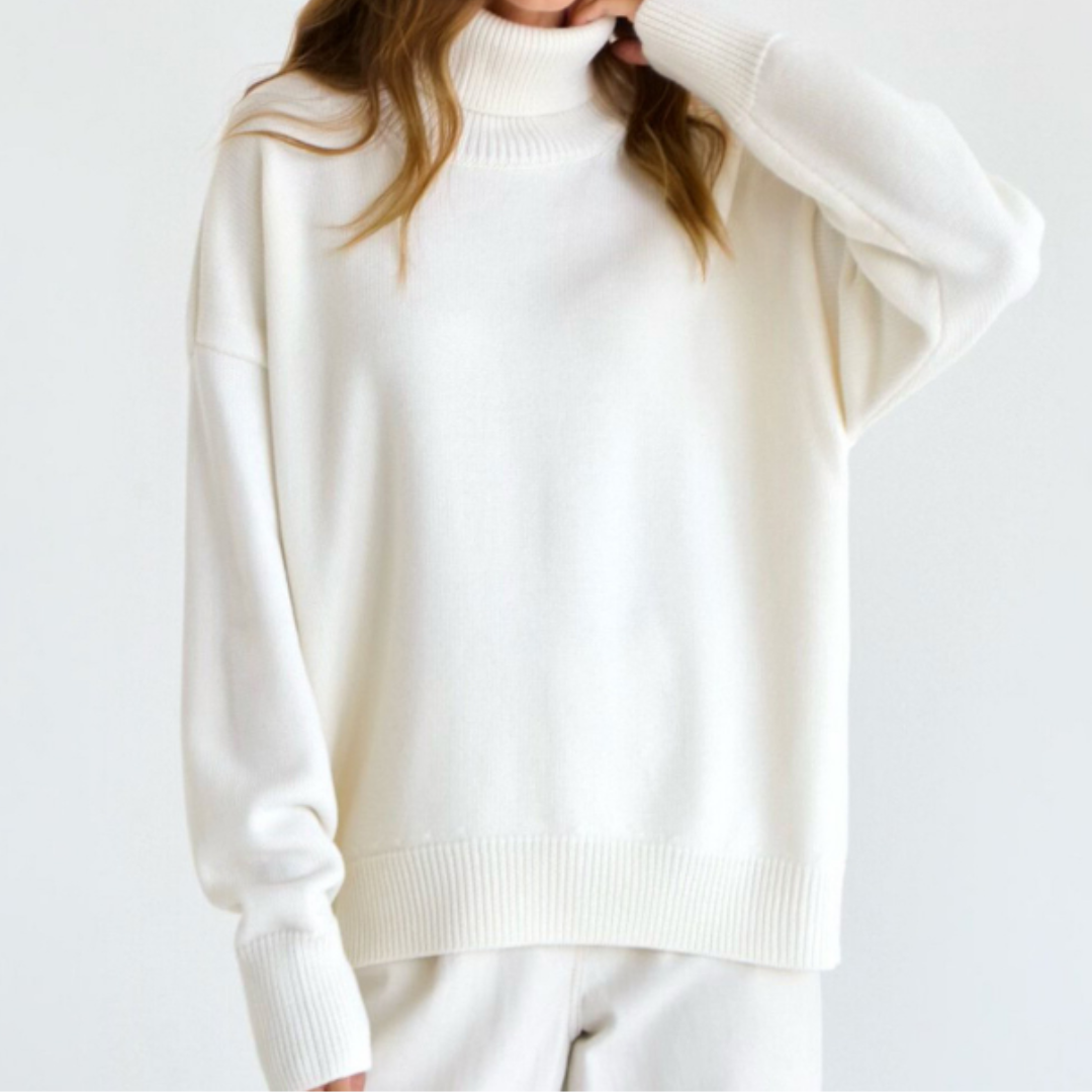 Oversized Coltrui Pullover Met Losse Pasvorm Dames