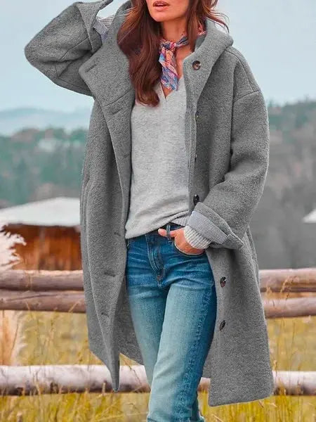 Oversized Winterjas van Wolmix voor Dames