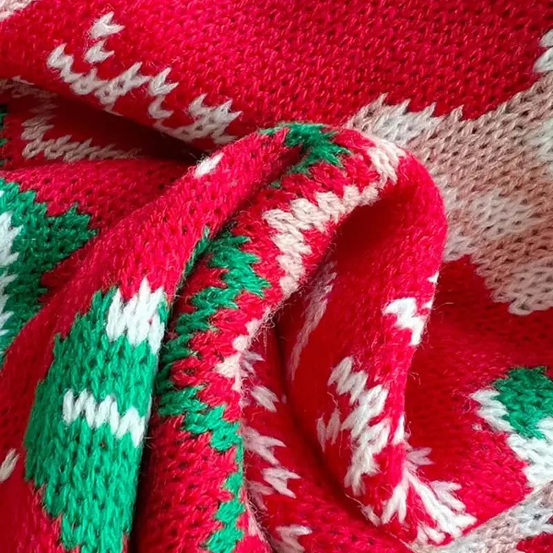 Dames Kersttrui Feestelijke Gebreide Trui Voor De Feestdagen