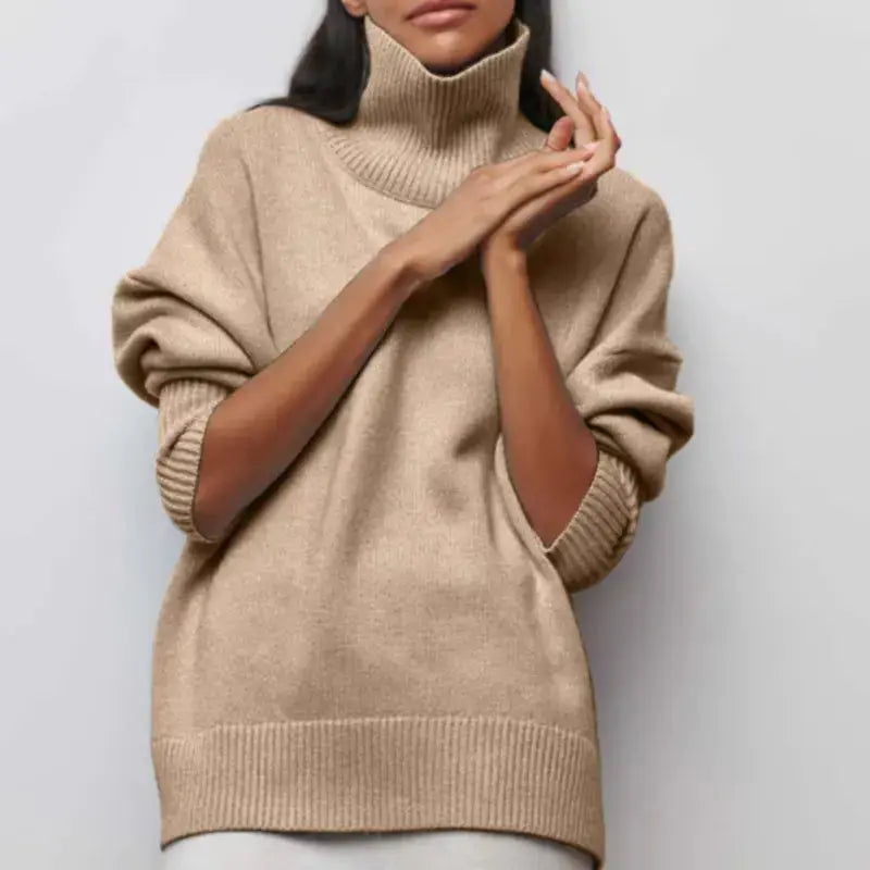 Oversized warme coltrui voor vrouwen
