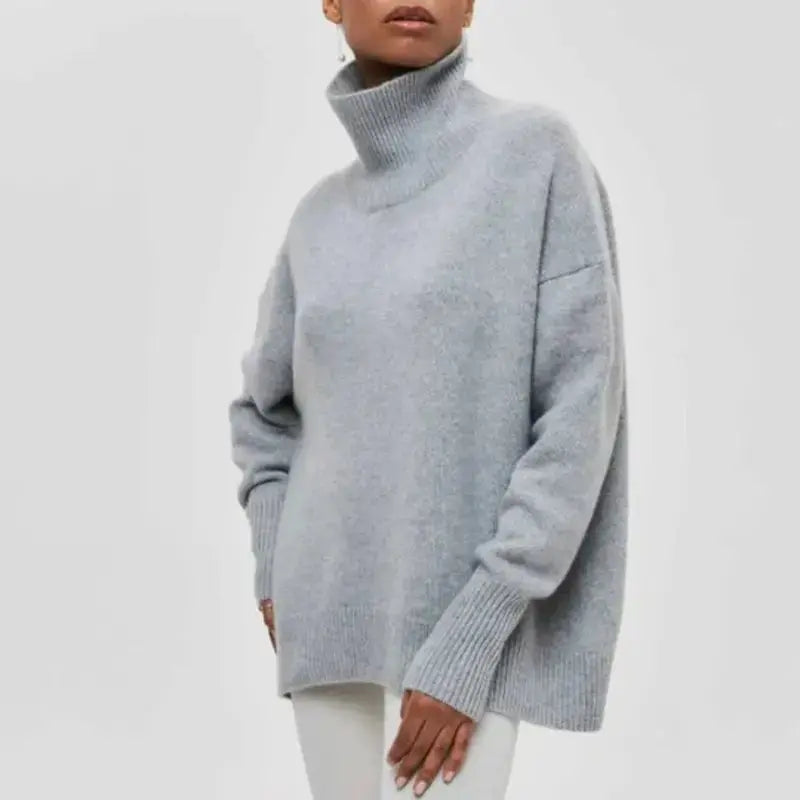 Oversized warme coltrui voor vrouwen
