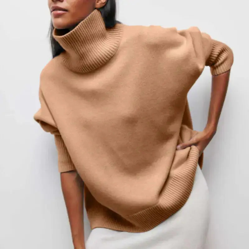 Oversized warme coltrui voor vrouwen
