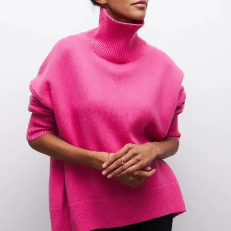 Oversized warme coltrui voor vrouwen