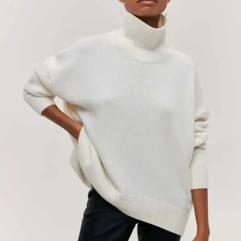 Oversized warme coltrui voor vrouwen