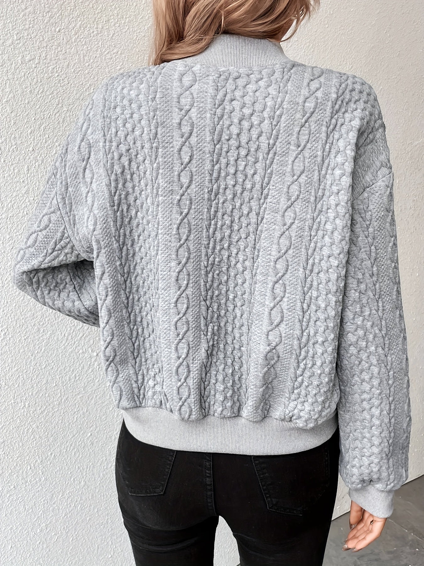 Gewatteerd Winterjack Trendy Casual Stijl Dames