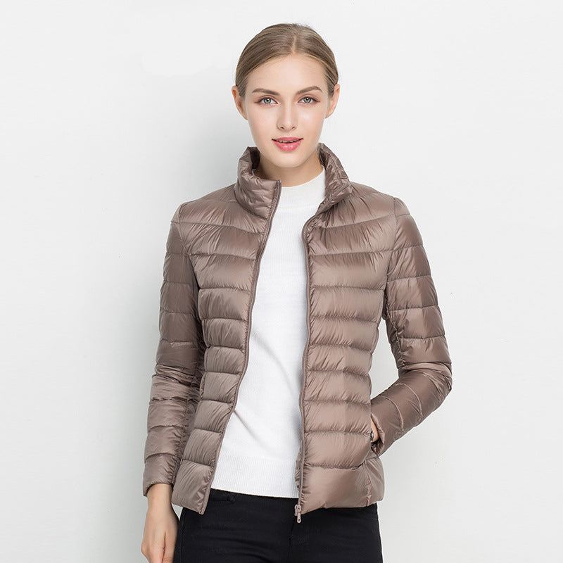 Lichtgewicht Pufferjack Casual Dagelijkse Bovenkleding Dames