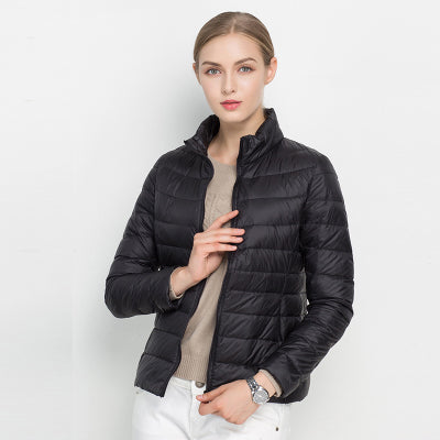 Lichtgewicht Pufferjack Casual Dagelijkse Bovenkleding Dames
