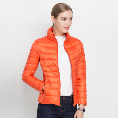 Lichtgewicht Pufferjack Casual Dagelijkse Bovenkleding Dames