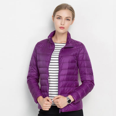 Lichtgewicht Pufferjack Casual Dagelijkse Bovenkleding Dames