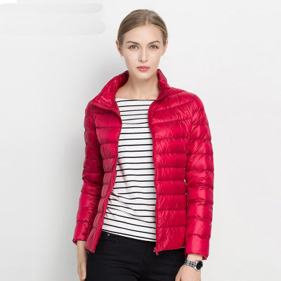 Lichtgewicht Pufferjack Casual Dagelijkse Bovenkleding Dames