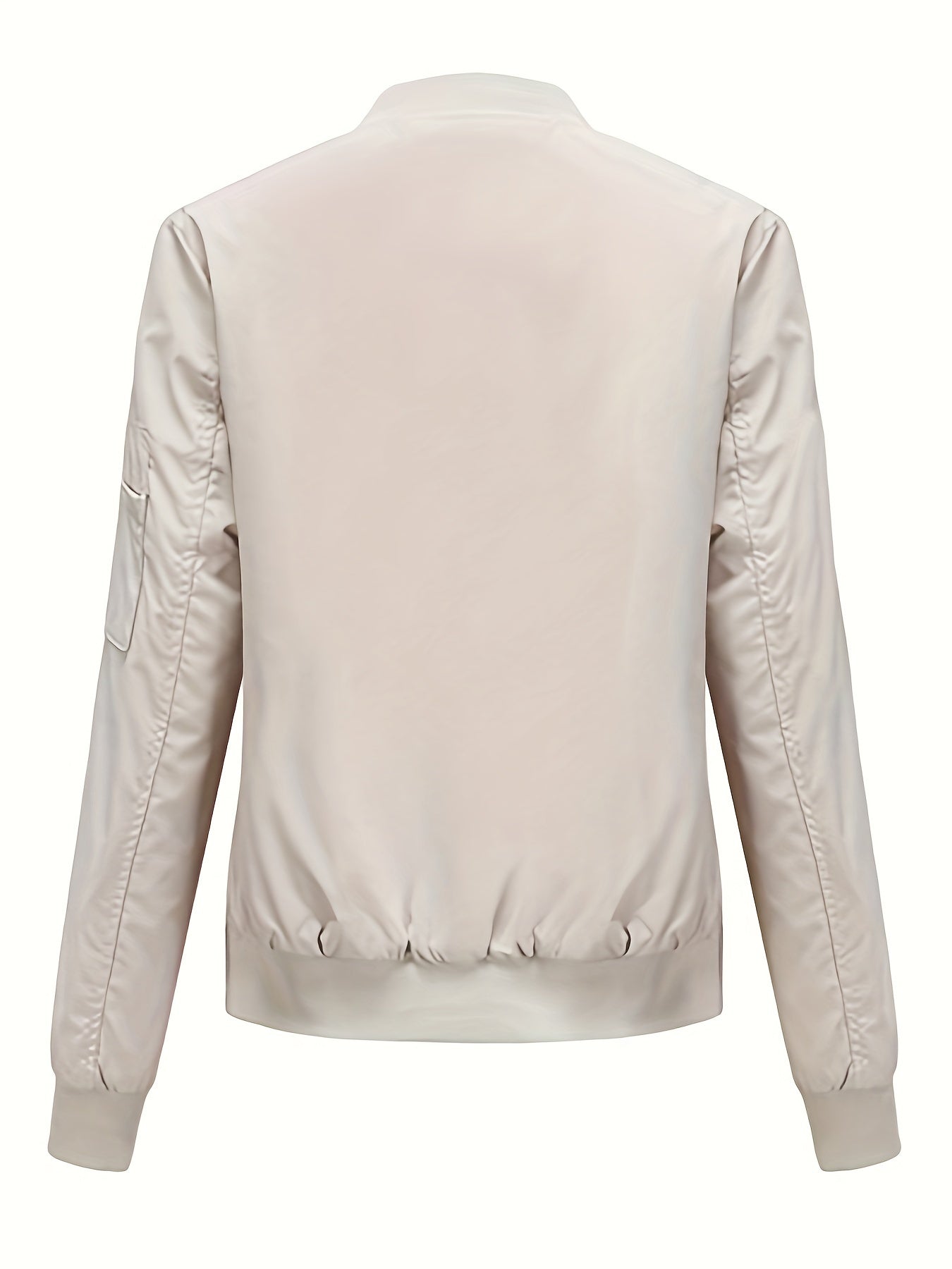 Stijlvol Winter Bomberjack Trendy Dagelijks Draagstijl Dames