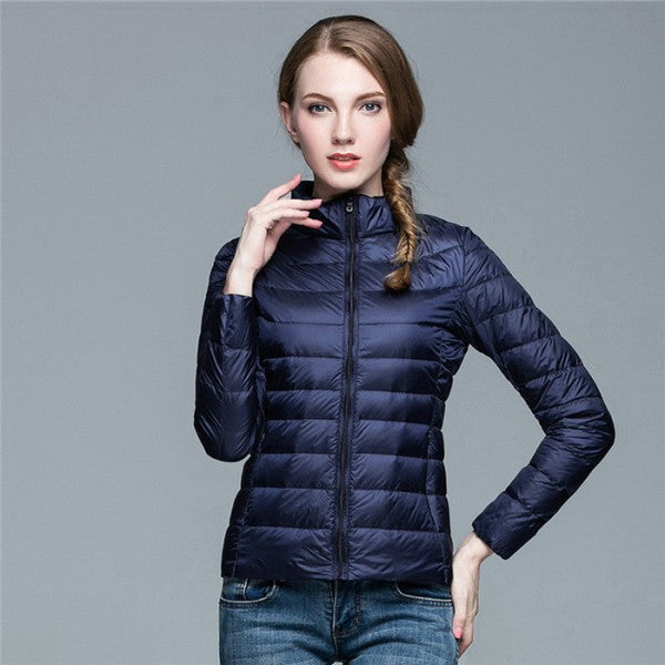 Lichtgewicht Pufferjack Casual Dagelijkse Bovenkleding Dames
