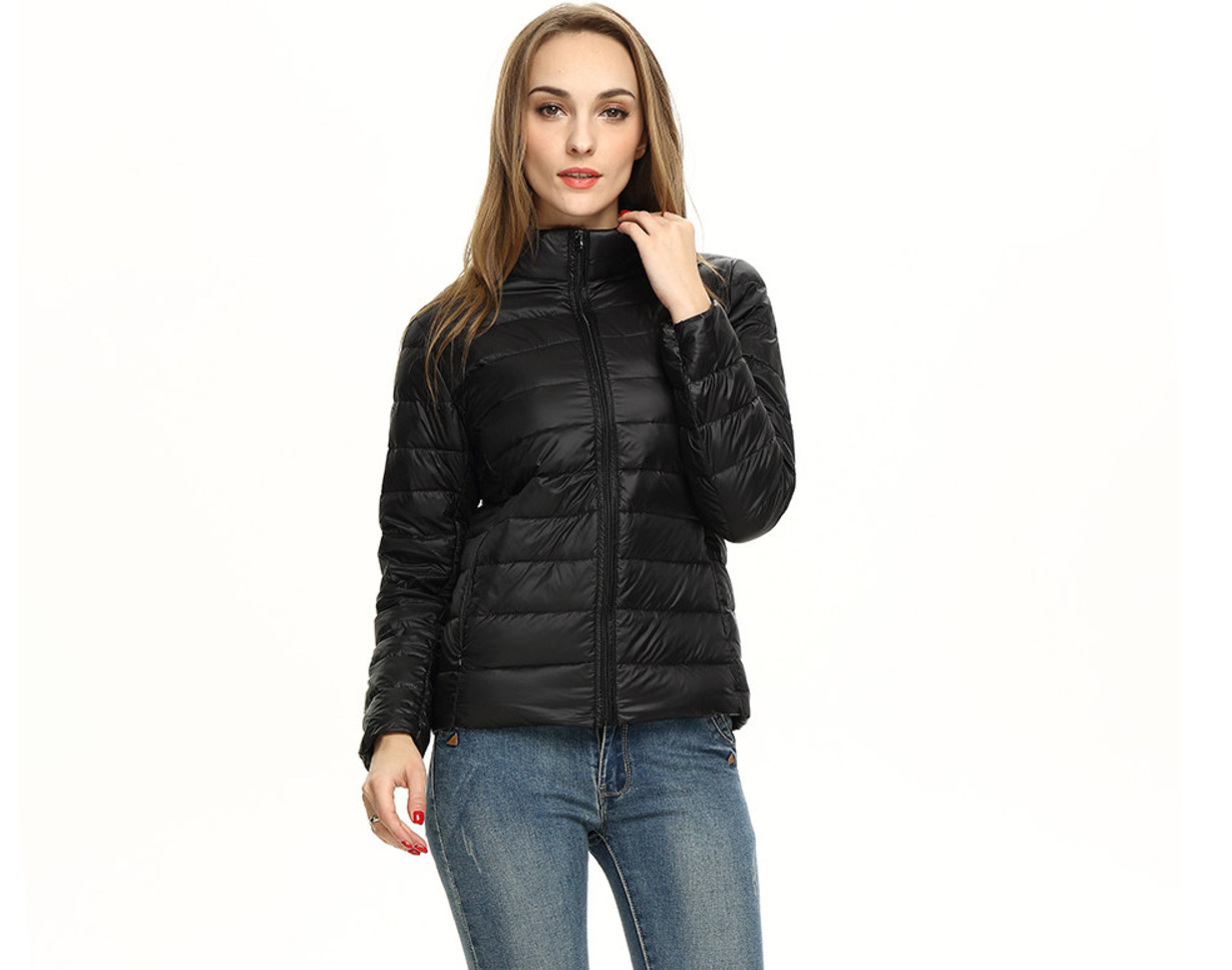 Lichtgewicht Pufferjack Casual Dagelijkse Bovenkleding Dames