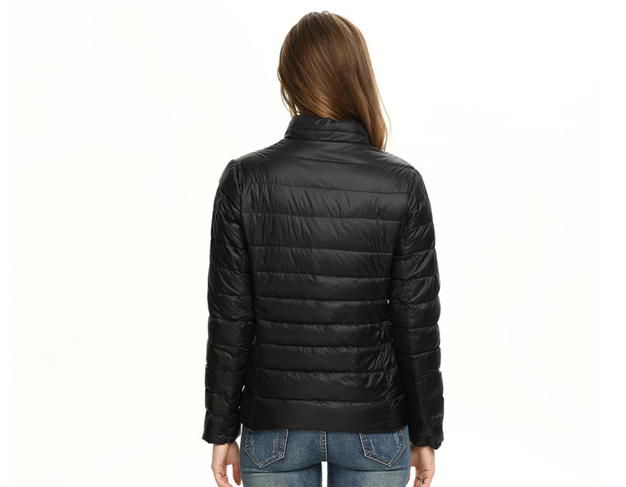 Lichtgewicht Pufferjack Casual Dagelijkse Bovenkleding Dames