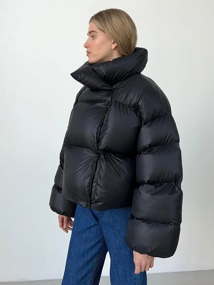 Oversized Winter Pufferjas voor Dames Warme Stijl