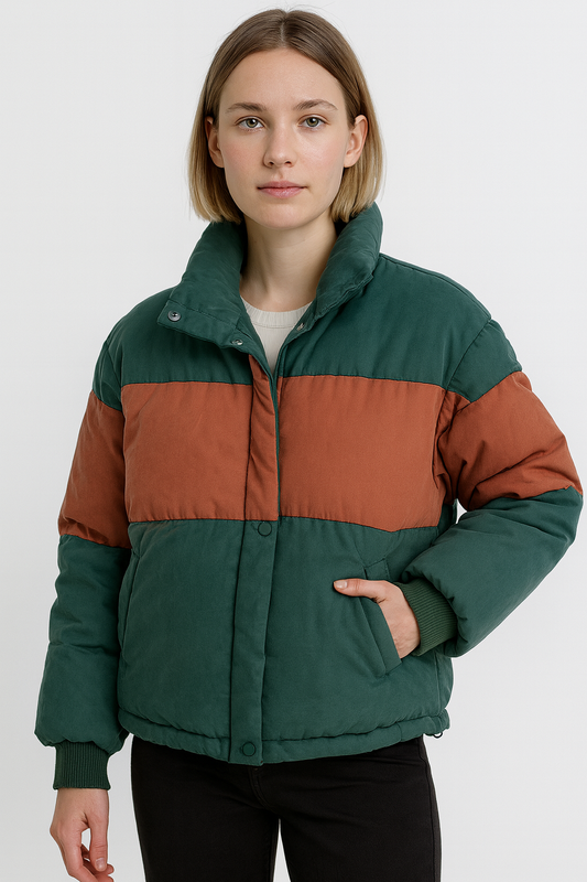 Dames Winter Pufferjas Warme en Gezellige Stijl