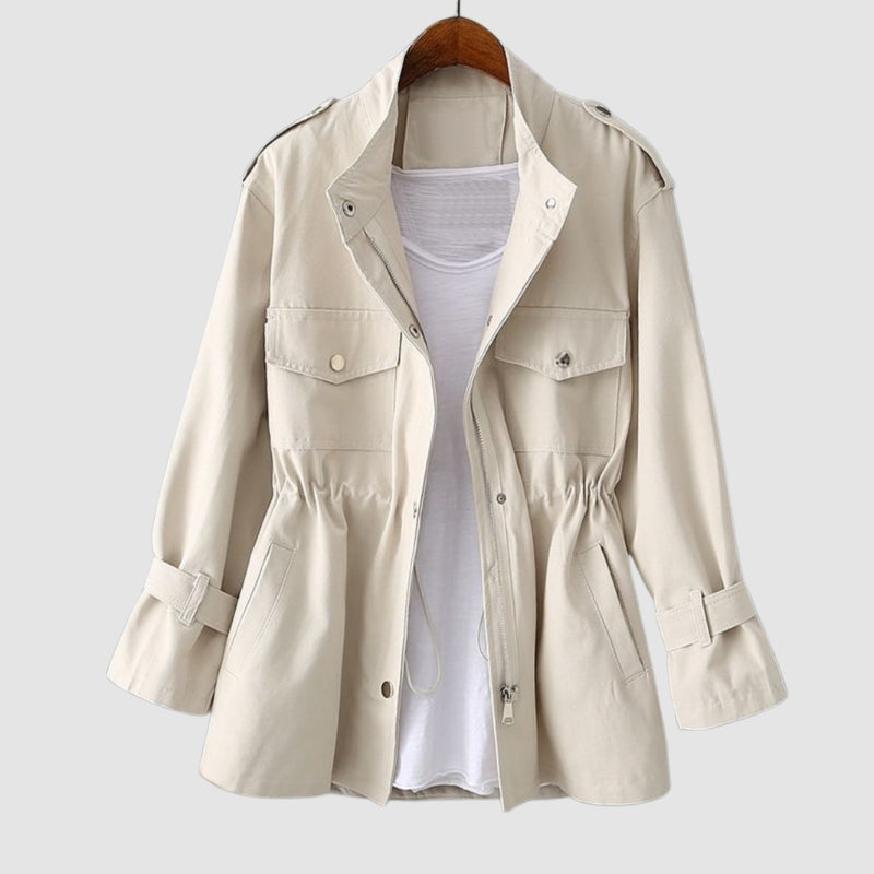 Casual Ritsjack Lichtgewicht Dagelijkse Stijl Dames