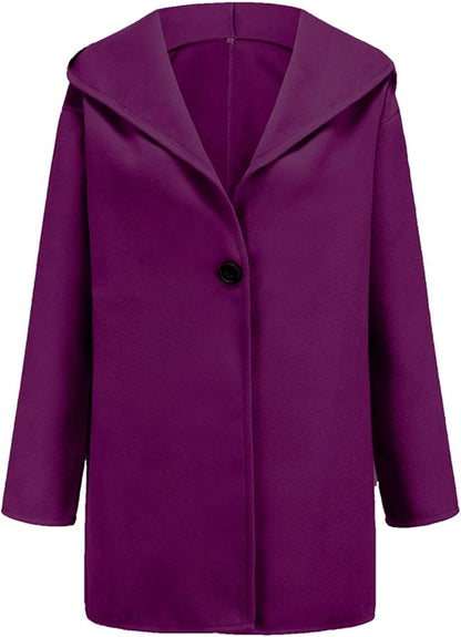 Elegante Blazer Met Brede Kraag Voor Dames