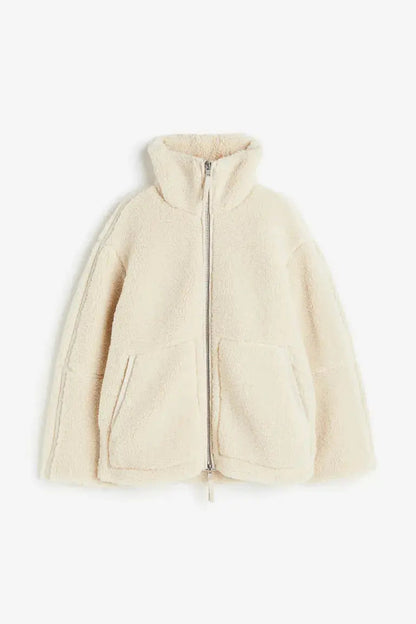 Oversized Winterjack Gezellige Teddy Stijl Dames