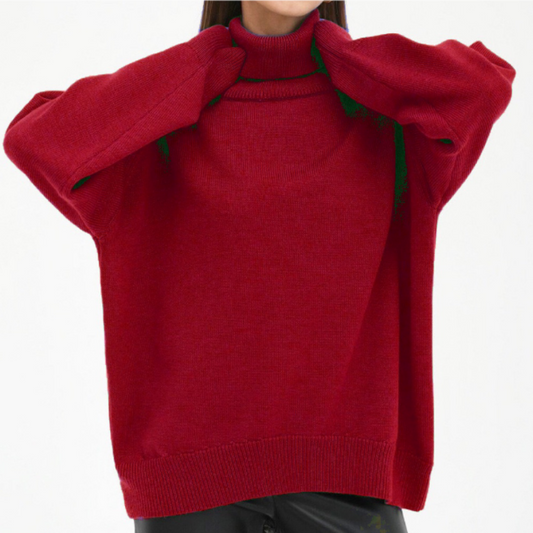 Oversized Coltrui Pullover Met Losse Pasvorm Dames