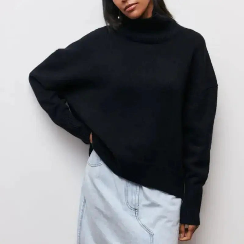 Oversized warme coltrui voor vrouwen