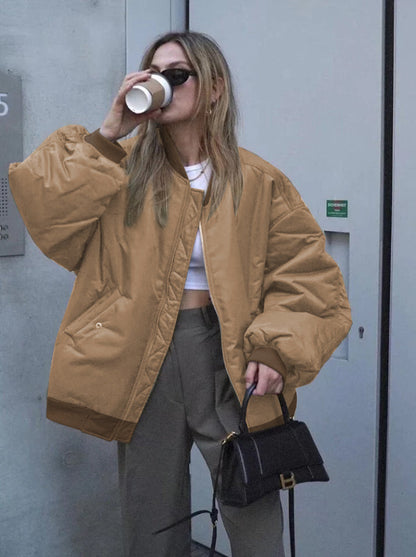 Bomberjack Klassiek Rits Streetwear Stijl Dames