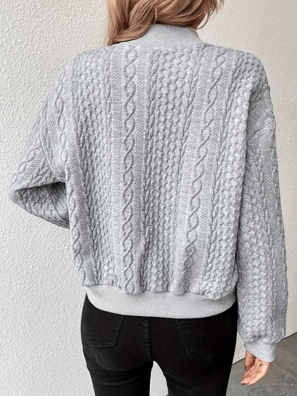 Gewatteerd Winterjack Trendy Casual Stijl Dames