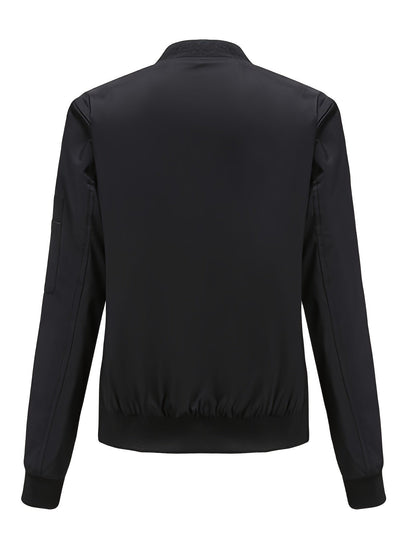 Stijlvol Winter Bomberjack Trendy Dagelijks Draagstijl Dames
